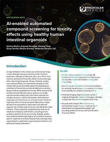 Intestinal Organoids App Note