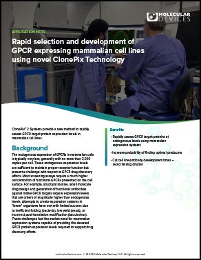 Rapid selection and development App Note