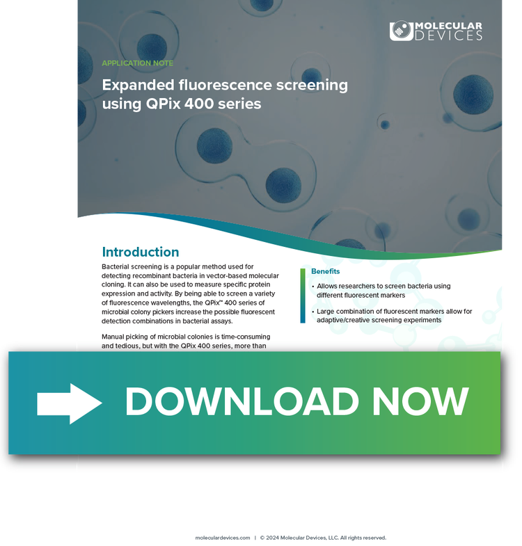 Fluorescence Screening App note