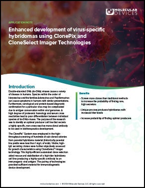 Virus-specific Antibodies App note