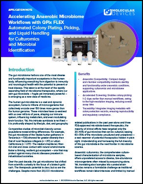 Anaerobic Microbiome Workflows App Note