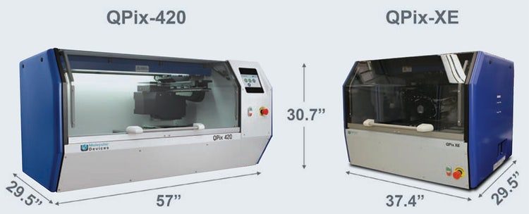 Comparison of QPix XE vs. QPix 420