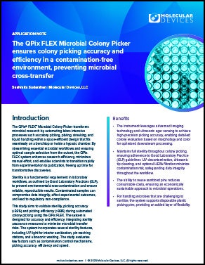 QPix FLEX Colony Picker App Note