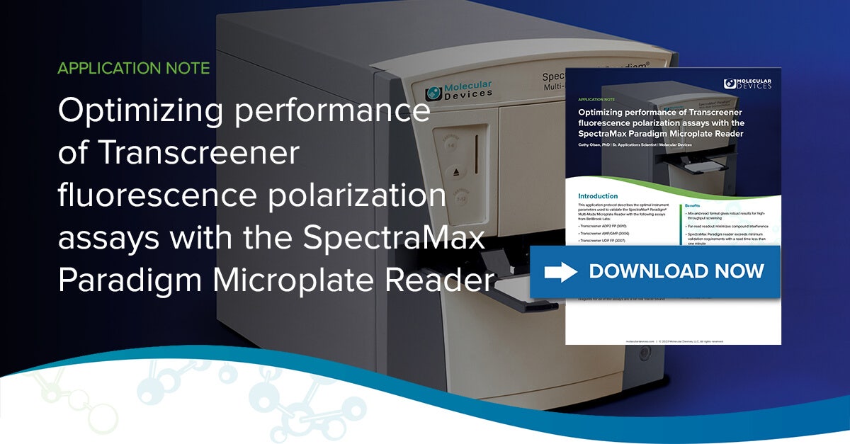 Optimizing performance of Transcreener fluorescence polarization assays