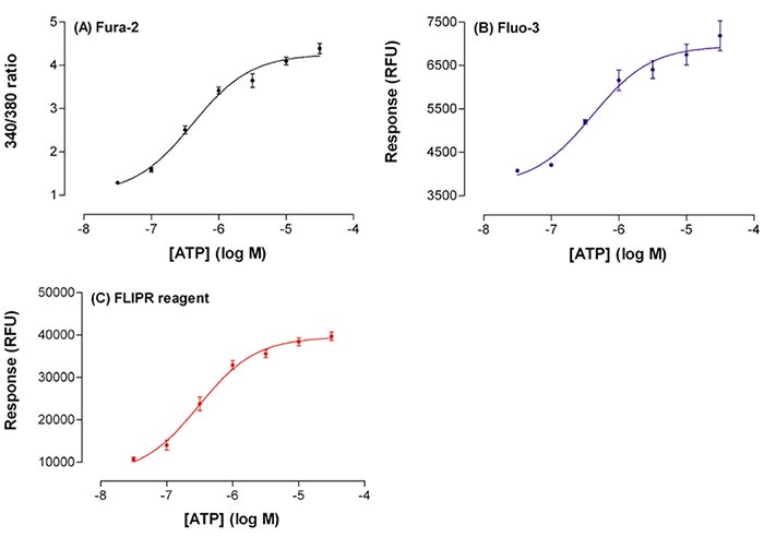 ATP increase with fluorescent signal