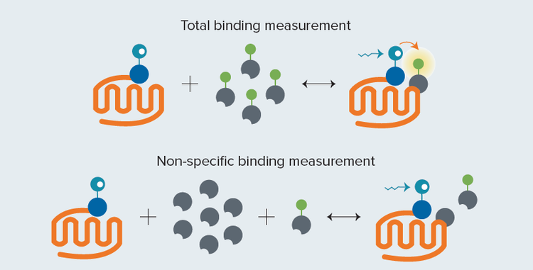 Tag-lite saturation binding assay