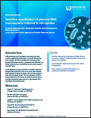 App Note on Bacteria Cultured in Microplates