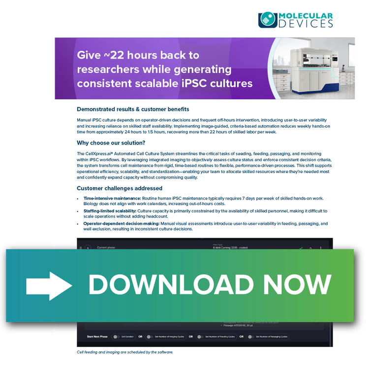 Tech Note on scalable iPSC cultures