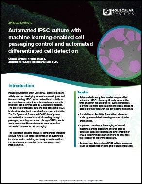 Automated iPSC culture- App Note