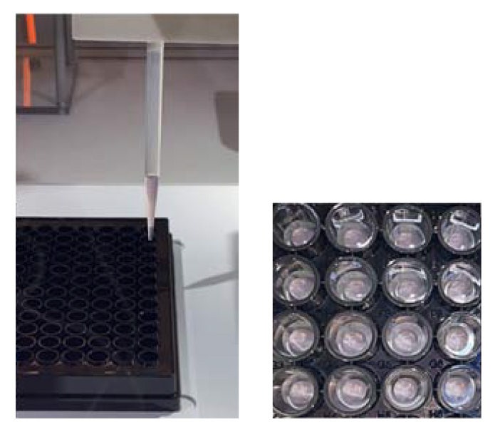 BAB400 uses the pipette hand