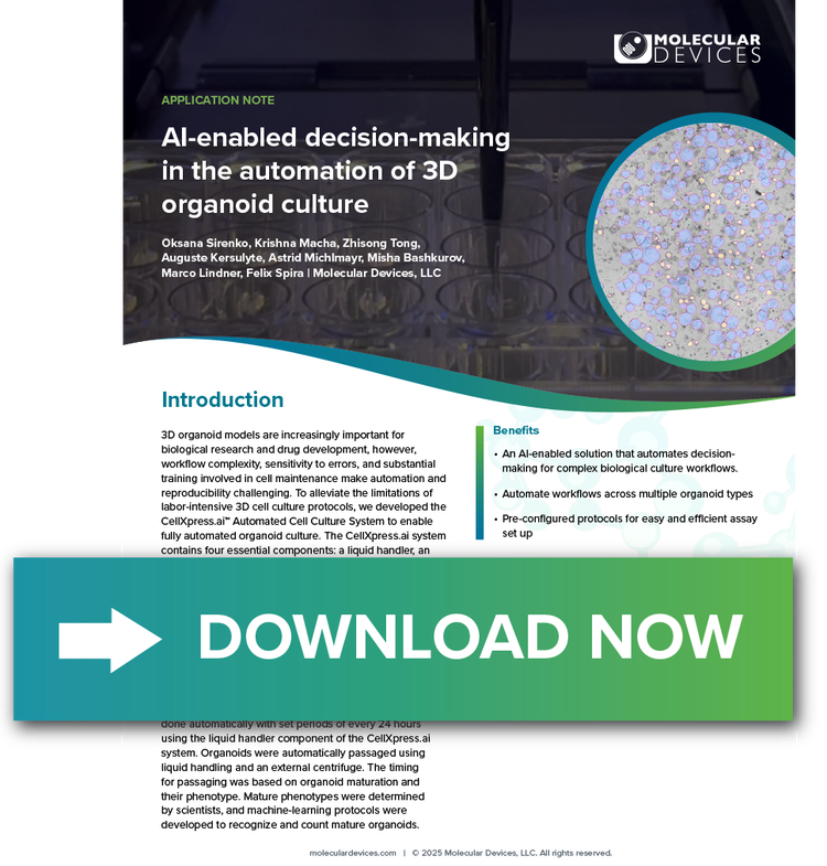 3D Organoid Culture App Note