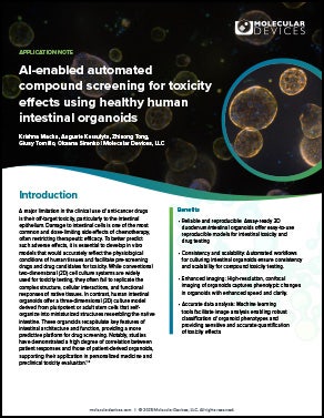 App Note on Human Intestinal Organoids