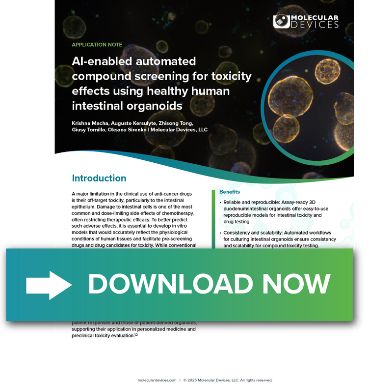 App Note on Human Intestinal Organoids