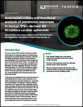 3D tri-culture cardiac spheroids App note