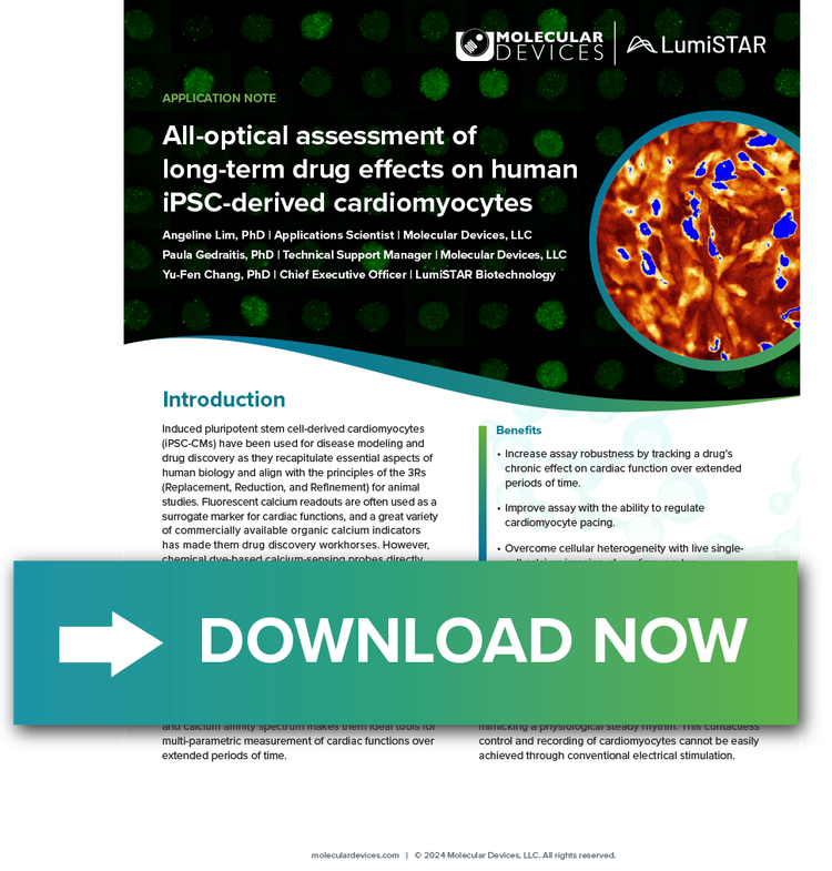 Human iPSC-derived cardiomyocytes App Note