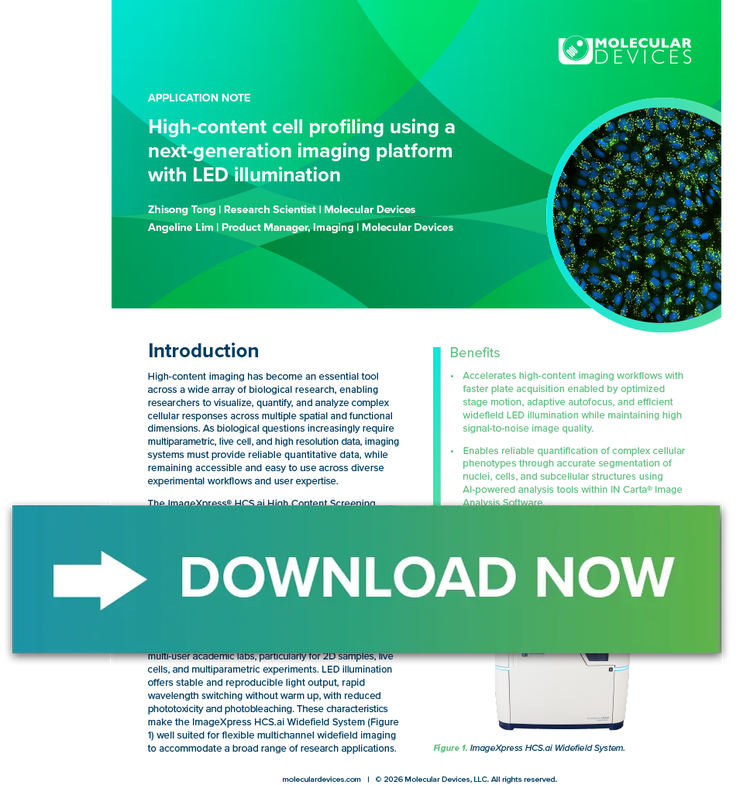 High-content cell profiling App Note