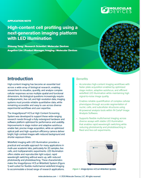 High-content cell profiling App Note