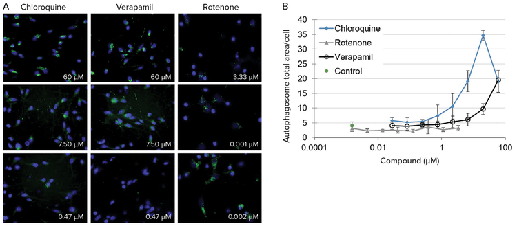 effects of exposure to experimental compounds on human neurons