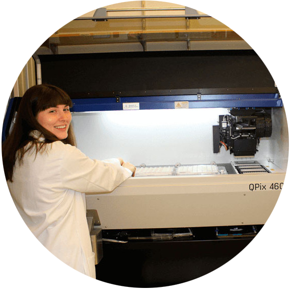 Harvard Medical School uses the QPix colony pickers