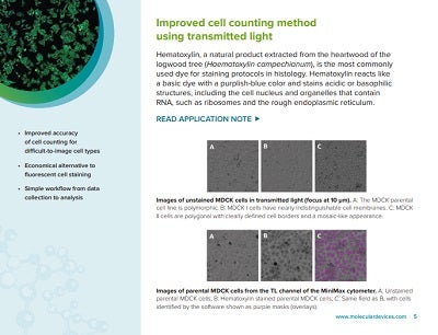 Cell Counting Method using Transmitted Light