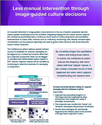 Read about image-guided culture decisions