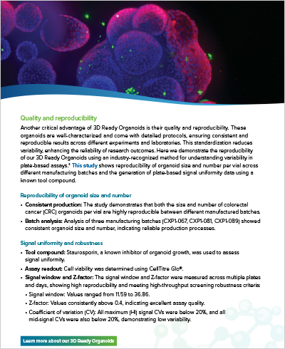 Quality and reproducibility