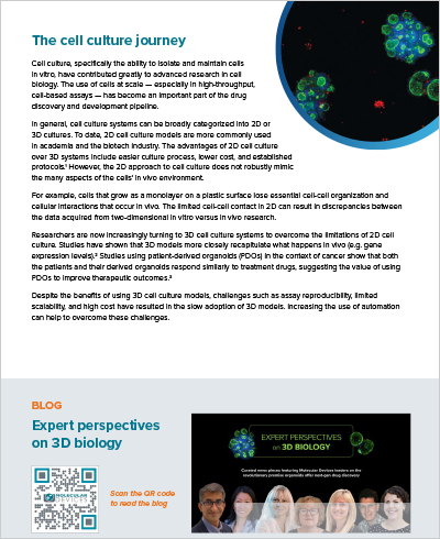 Read Cell Culture Journey