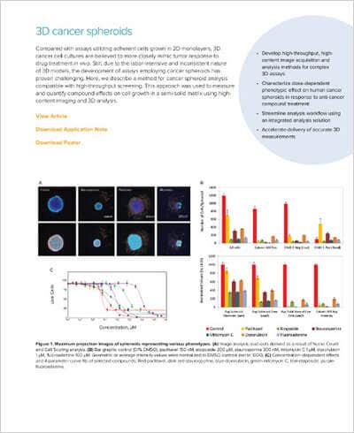 3D Cancer Spheroids