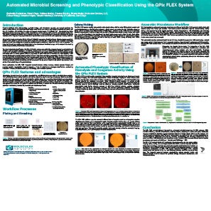 Microbial Screening and Phenotypic Scientific Poster