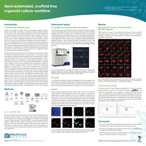Poster- Scaffold-free Organoid Culture Workflow