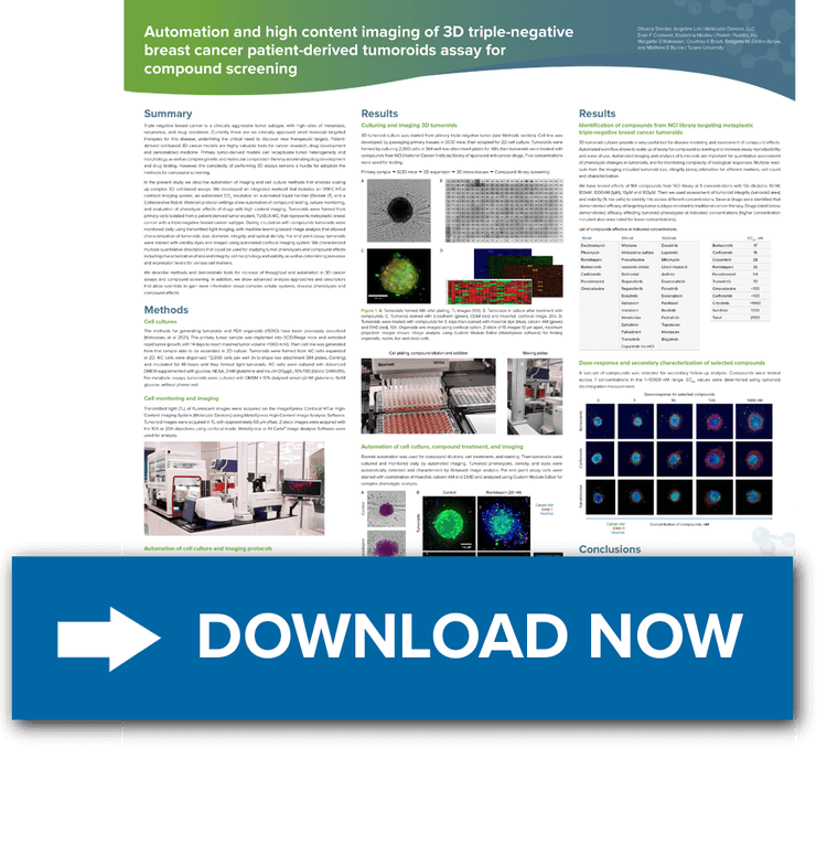 3D triple-negative breast cancer patient-derived tumoroids assay
