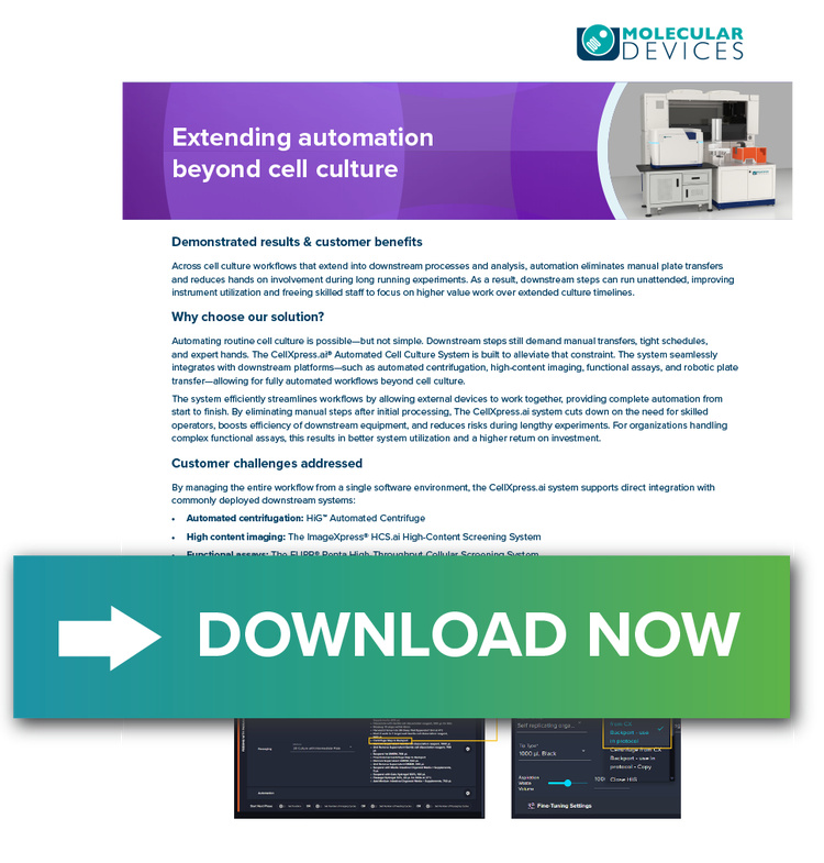 Technical note on automated cell culture workflows