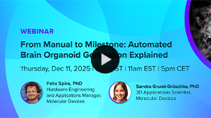 Brain Organoid Generation Webinar