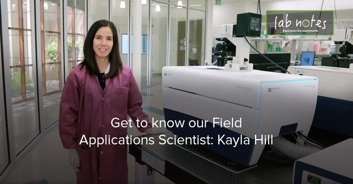 Get to know our Field Applications Scientist