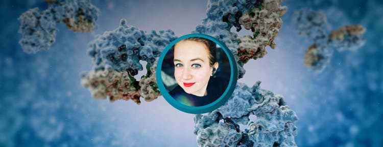 Rebecca Kreipke shows Production of Monoclonal Antibodies