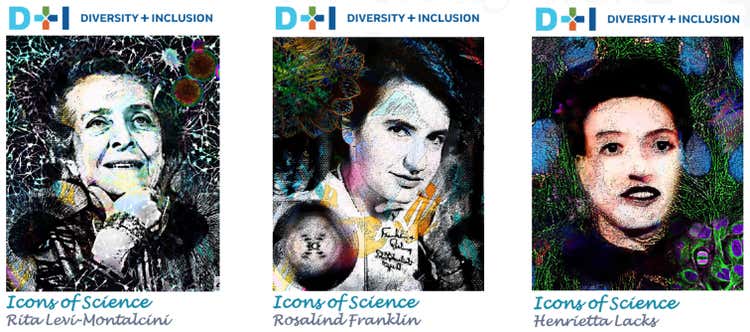Henrietta Lack, Rosalind Franklin, and Rita-Levi Montalcini
