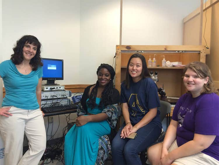 Dr. Lauren French and team uses Axon patch-clamp instruments