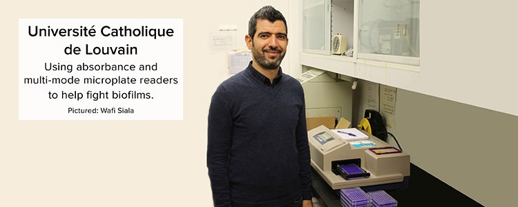 Wafi Siala uses SpectraMax Absorbance and Multi-Mode Readers