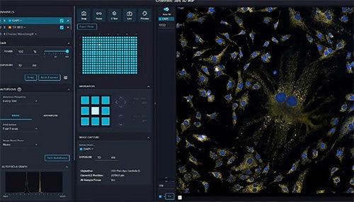 MetaXpress® Software offers controlled transmitted light acquisitions and identification