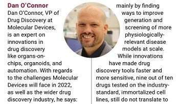 Dan O’Connor, Molecular Devices Vice President Drug Discovery