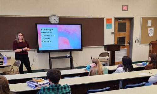 Brockway alum previews road to Ph.D. to future graduates