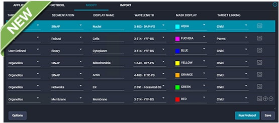 Flexi-Protocol application allows to create custom analysis protocols