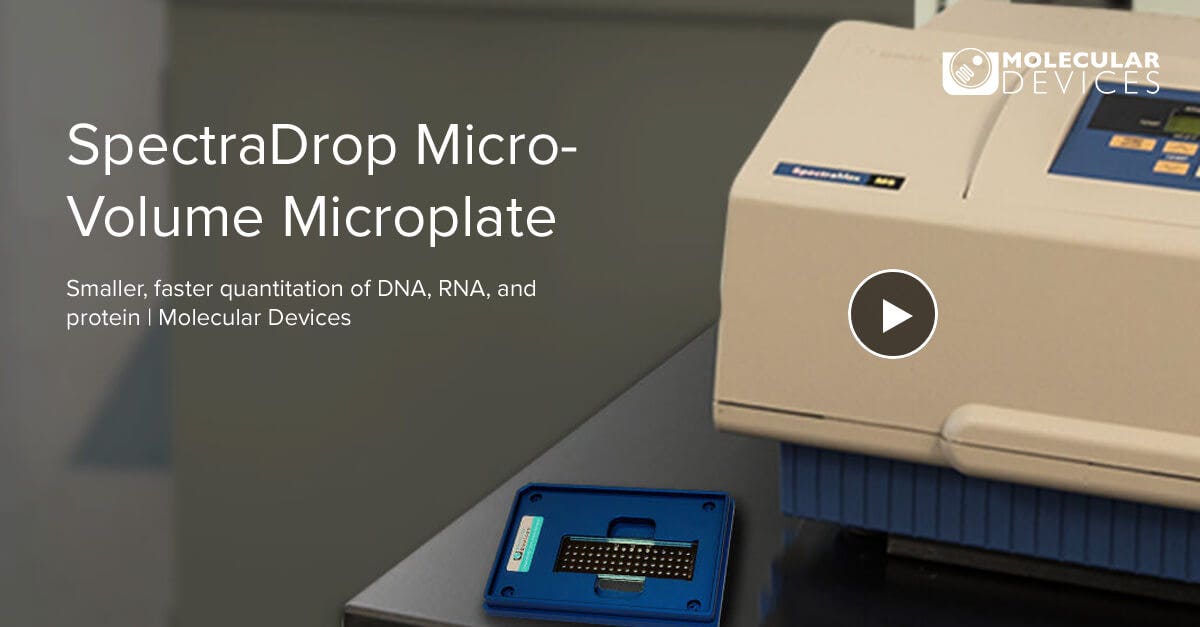 SpectraDrop MicroVolume Microplate