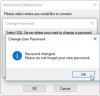 MDCStore™: Unable to login to database using sa account