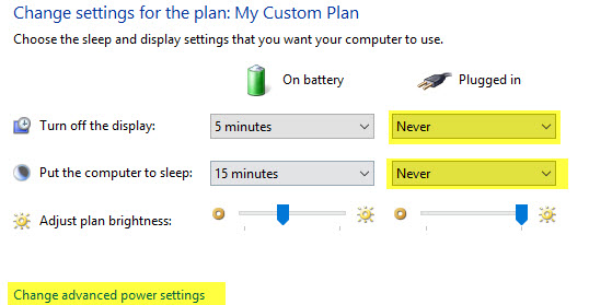 SpectraMax® iD3 and iD5: Adjust computer power plan and Windows Update ...