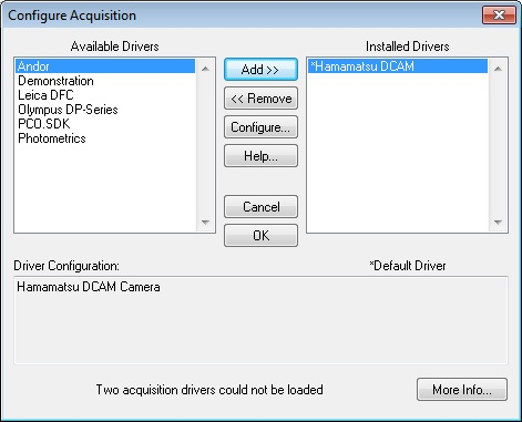 Fast streaming to a hard drive with a Hamamatsu Orca Flash 4.0 camera