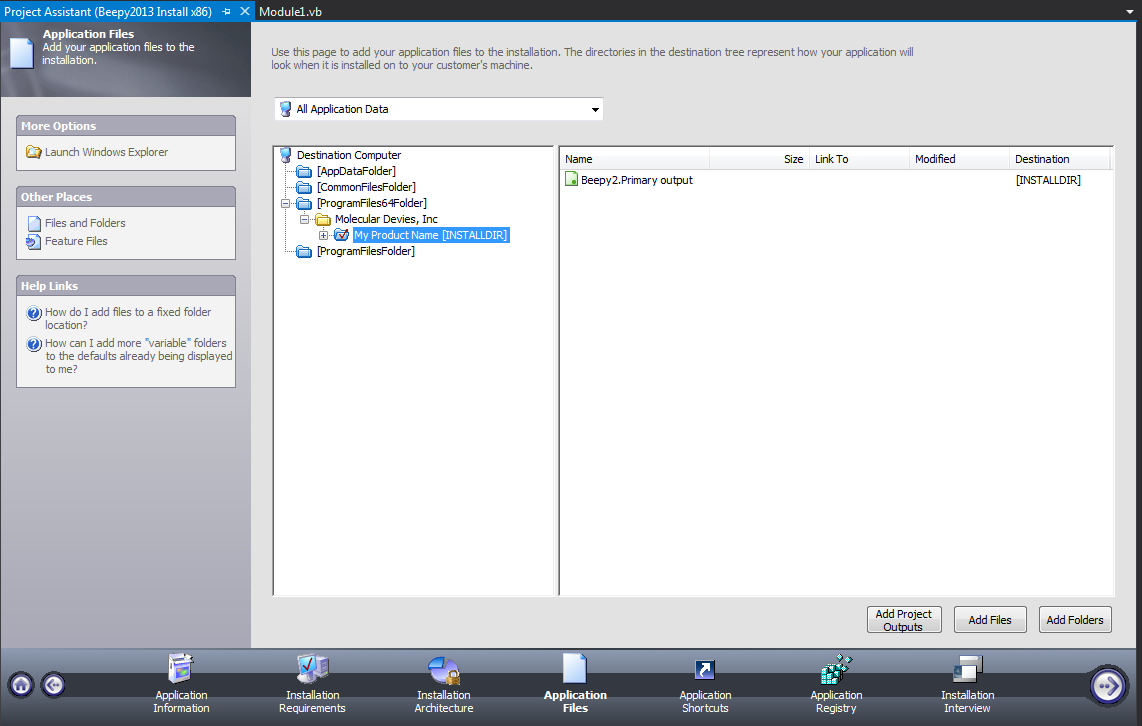 Using Visual Studio 2013 Professional to build a Microsoft