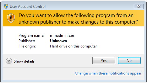 how to make a program run as administrator by default