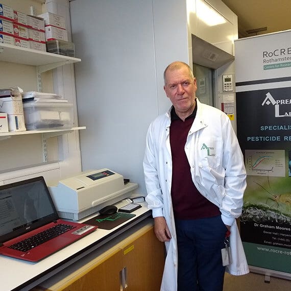 Dr. Graham Moores uses SpectraMax Readers to Revolutionize Research into Pesticide Resistance